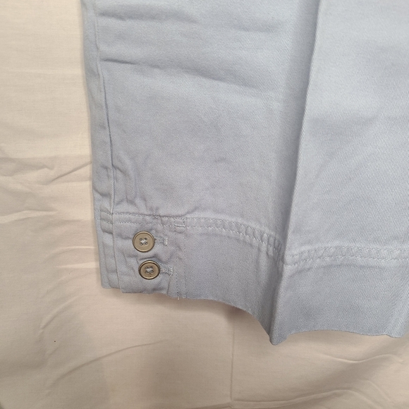 2 Pair Van Heusen straight fit Capris size 18 one blue and one khaki pair - Picture 2 of 13